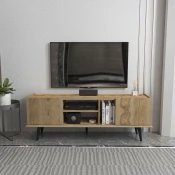 Hanah Home TV Komoda Ekvador, 154,4x56,6x31,3 cm, Hrast