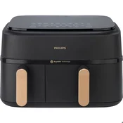 Philips Friteza na vruci zrak NA352/00, 2750 W, Crna