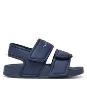 TOMMY HILFIGER Sandali mornarska/brusnica/bela