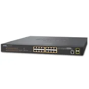 Planet GS-4210-16P2S Stikalo L2, 16x1Gb, 2x1Gb SFP, 16x PoE 802.3at 220W