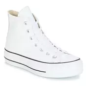 Converse Visoke superge CHUCK TAYLOR all star LIFT CLEAN LEATHER HI Bela