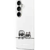 Karl Lagerfeld IML KCH Peekaboo Logo Magnetic Zadnja maska za Samsung Galaxy S26+ White
