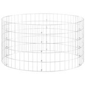 Vidaxl Vrtni kompostnik O100x50 cm pocinkano jeklo
