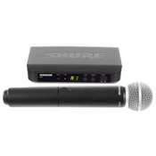 Shure BLX24E/SM58 Brezžični set M17: 662-686 MHz (Kot novo)