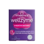 Vitabiotics - Wellzyme Prebavni Encimi, 60 kapsul