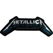 Metallica Master Of Puppets Blue Poster Logo Našitek za šivanje