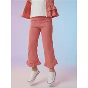 Sinsay - Široke prugaste pantalone - roze