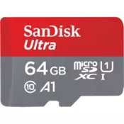 SanDisk 64GB microSD Ultra SDSQUAR-064G-GN6MA