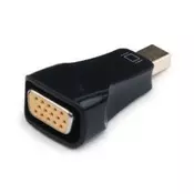 Cablexpert Adapter Mini DisplayPort na VGA, črn, (20441587)