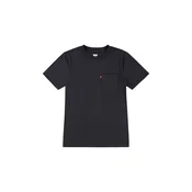 Djecja pamucna majica kratkih rukava Levis SUNSET POCKET TEE boja: crna, bez uzorka, 8EM359