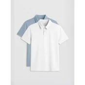 Tommy Life Majica modra/bela
