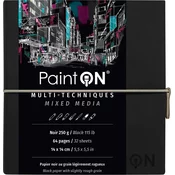 Clairefontaine PaintOn Skicirka 14 x 14 cm 250 g Black