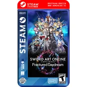 Sword Art Online Fractured Daydream - Steam koda brez škatlice (WINDOWS PC | STEAM DECK)
