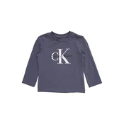 Calvin Klein Jeans Majica  golublje plava / bijela