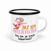 Emajliran lonček Supervzgojiteljica