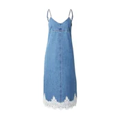 LEVIS ® Obleka 90s Denim Slip Dress  moder denim / bela