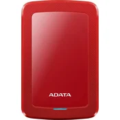 ADATA HV300 1TB HDD zunanji disk, Rdeč