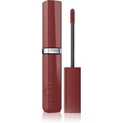 L’Oréal Paris Infaillible Laque Resistance dolgoobstojna tekoča šminka ki dodaja hidracijo in sijaj odtenek 625 Mid Bordeaux 4.3 ml