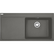 Fragranit korita FRANKE MTG 611 MYTHOS Stonegrey Velika posoda desno
