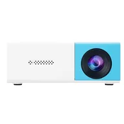 INF Kompaktni 3D projektor YG300S: Kristalno jasna slika, prenosna zabava White + Blue, (5000130012)