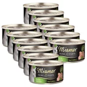Miamor Feine Filets Naturell tuna in zelenjava 12 x 80 g