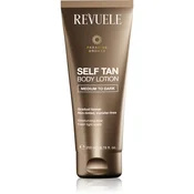 Revuele Paradise Bronze Self Tan Body Lotion samoporjavitveni losjon za postopno porjavitev odtenek Medium To Dark 200 ml