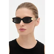 Suncane naocale Versace za žene, boja: crna, 0VE4501