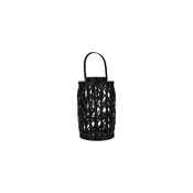 Svetilka za sveče 40 cm črna vrba KO-438900090