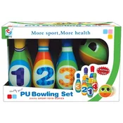 Set za kegljanje iz penaste gume - 19 cm