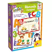 Lisciani igra Abeceda i brojevi