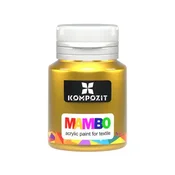 MAMBO kovinska barva za tekstil in usnje 20 ml - 53 Srebro