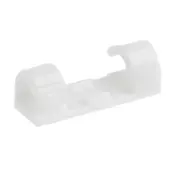 Nosac kablova 30x10mm, samolepljivi beli, set 20/1