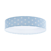 LED Zatemnitvena svetilka GALAXY KIDS LED/24W/230V zvezde modra/bela + Daljinski upravljalnik