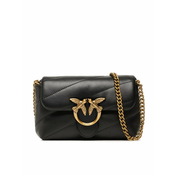 PINKO Torba preko ramena Love Baby, zlatna / crna
