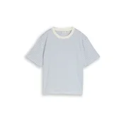 TOM TAILOR DENIM Majica svetlo modra/bela