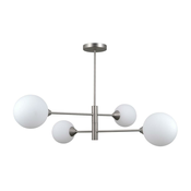 ITALUX PND-55342-4-SN - Luster na šipci EVORA 4xG9/5W/230V nikl