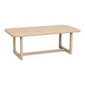 Klubska mizica z mizno ploščo v hrastovem dekorju v svetli naravni barvi 50x103 cm Driscoll – Rowico
