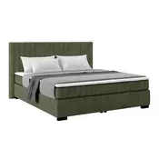 Box Krevet Maya C 200/220 cm , maslinasto zelena