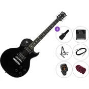 Pasadena LP-19 Premium SET Black Električna kitara