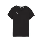 PUMA Funkcionalna majica Team Goal črna/bela