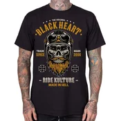 Hardcore majica moška - WHISKERY - BLACK HEART - 1416