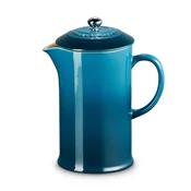French press aparat za kavo 1 l, DEEP TEAL, kamnita posoda, Le Creuset