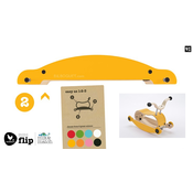 Wishbone - mini flip - spodnji del - rumen