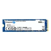 Kingston ssd 500gb kin nv3 pcie m.2 2280 nvme snv3s/500g ( 0001375227 )