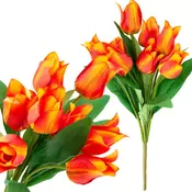 shumee CV26811-4 tulipan velik šopek tulipanov 9 umetnih rož tulipani v šopku iz silikona