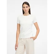 White womens short-sleeved T-shirt ORSAY - Womens