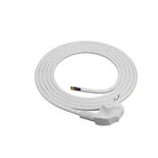 shumee Priključni kabel 1,5 m s kotnim Uni-Schuko vtičem 250V 16A 3x1,5 mm2 OMY PP-50 bel W-97177