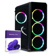 GREED Greed MK2 Lite - Gaming PC/računalnik - Intel Core i5 10400F + Nvidia Geforce RTX 3050 - 4,3 GHZ - 16 GB RAM - 512GB SSD - 4K - WLAN - Win11 Pro, (21884960)