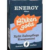Birkengold Žvečilni gumi Energy Xylitol Dental Care - Mint - 28 g