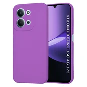 Silikonski ovitek Techsuit SoftFlex za Xiaomi Redmi 15C 4G/5G - vijoličen